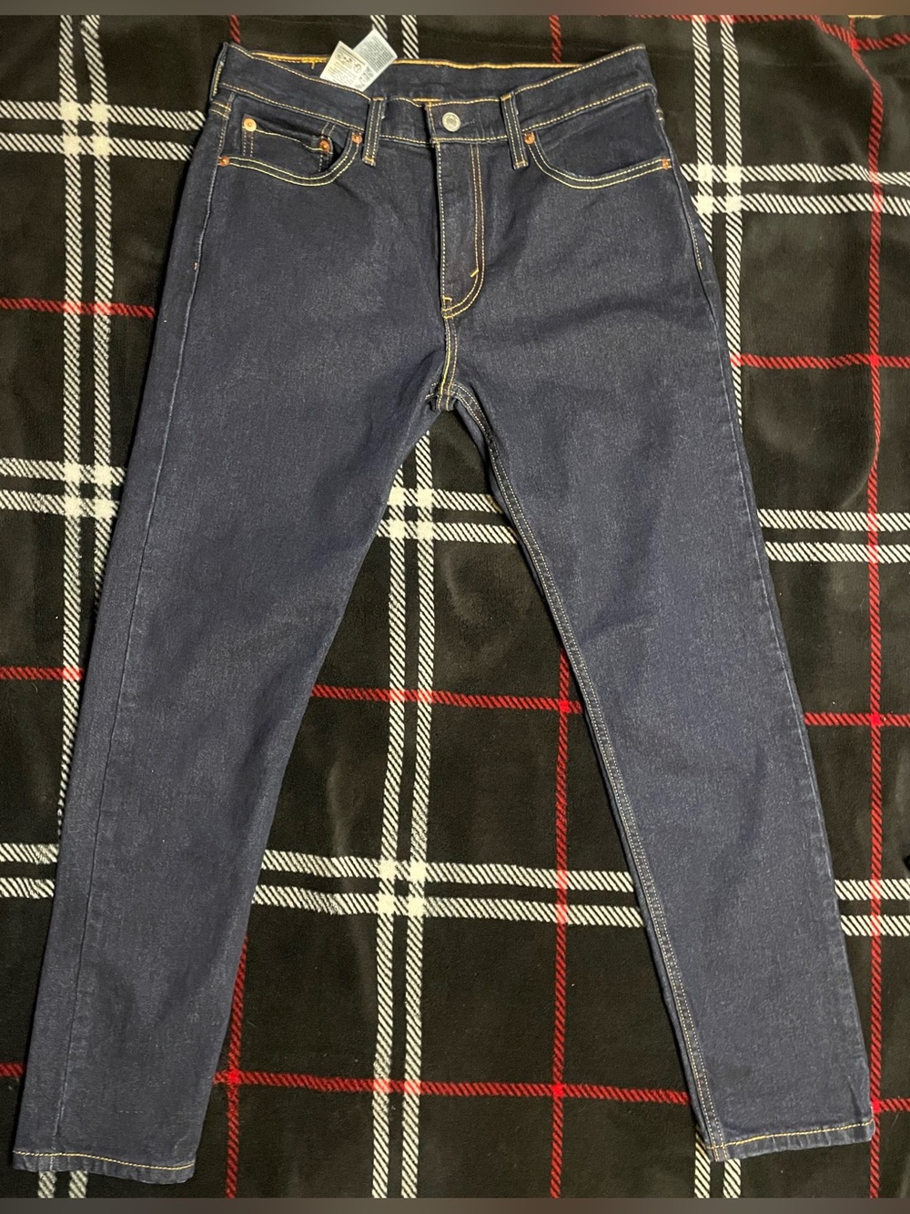 Levi’s 512 Slim Taper Men’s Jeans 30x30 Dark Wash Blue Denim